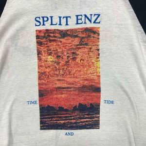 1982 Split Enz Time + Tide Tour Shirt - XL